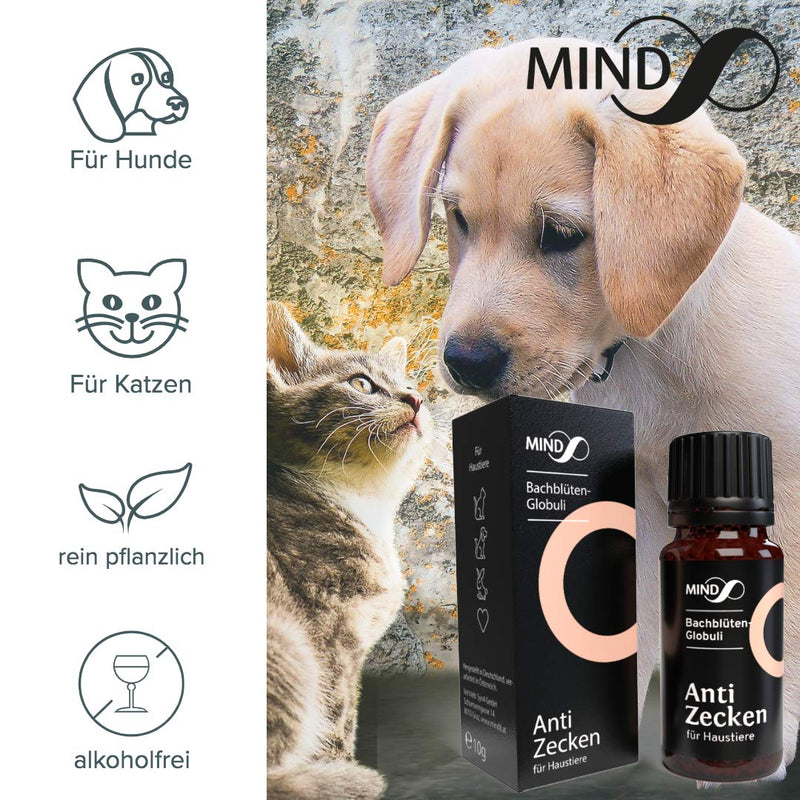 Bach Flowers Soothing Globules for Stress, Anxiety, Aggression for Dogs, Cats and All Pets