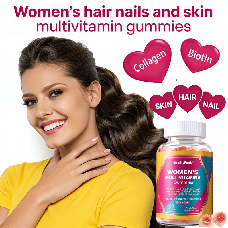 Methylated Multivitamin Gummies for Women | Women’s Multivitamin Gummies with Methylated Folate, Iron, Biotin & Inositol | Sugar Free Women’s Daily Vitamin for Energy, Immune, Hair & Skin | 60 Ct 60 Count (Pack of 1)