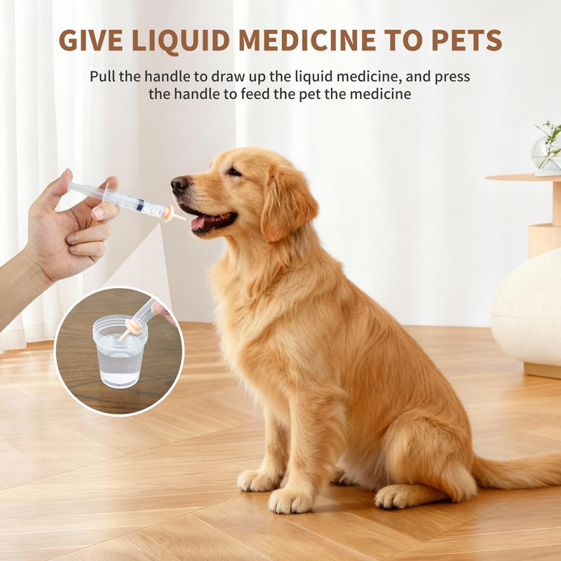 3PC Pet Pill Dispenser for Small Cats Dogs, Cat Tablet Dispenser, Reusable Pill Popper Animal Medicine Feeder for Feeding Accessories