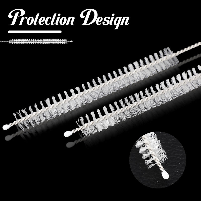 100 Pcs Tracheostomy Cleaning Brushes Trach Brush Nylon Bristle Tracheostomy Brushes Pipe Tube Cleaning Brush for Tracheostomy Supplies, 10mm - BeesActive Australia
