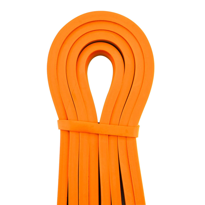 Rise Bands Heavy-Duty Exercise Resistance Band for Physical Therapy, Fitness, Muscle Development, Rehab, Mobility, Stretching, and More Orange Level 6 (85-230lbs)