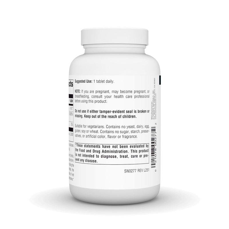 Source Naturals Pantothenic Acid, Vitamin B-5, 500 mg - 100 Tablets | Dietary Supplement | Energy Support*