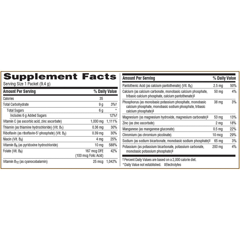 Emergen-C 1000mg Vitamin C Powder, with Antioxidants, B Vitamins and Electrolytes, Immunity Supplements for Immune Support, Caffeine Free Fizzy Drink Mix, Pink Lemonade Flavor - 30 Count - BeesActive Australia