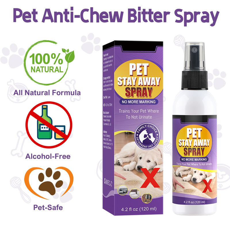 No Chew Spray for Dogs. Bitter Apple Spray for Dogs to Stop Chewing. Dog Training Aids to Prevent Dogs from Biting. Alcohol Free, Furniture, Plant and Pet Safe. Indoor and Outdoor Use, 4.2 oz. green - BeesActive Australia