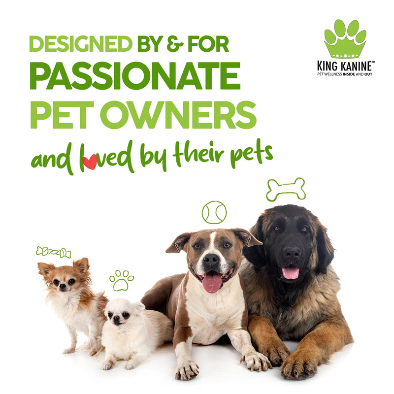King Kanine Green Inmune Plus Multivitamin and Mineral 6 oz | Organic Powder to Improve Join Mobility & Allergy Relief | Inflammatory Supplement for Dogs Care | Veterinarian Approved - PawsPlanet Australia