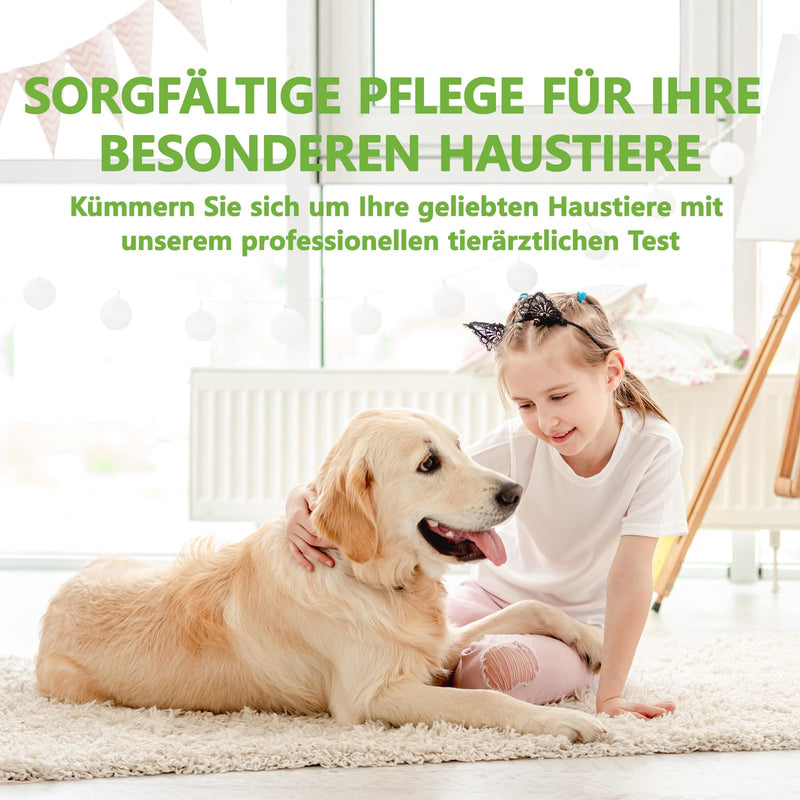 ISENVO 2 x Giardia rapid test for dogs and cats - Giardia test reliable as a test for intestinal parasites and diarrhea - for dogs and cats with Giardia (2 x test kit) - BeesActive Australia