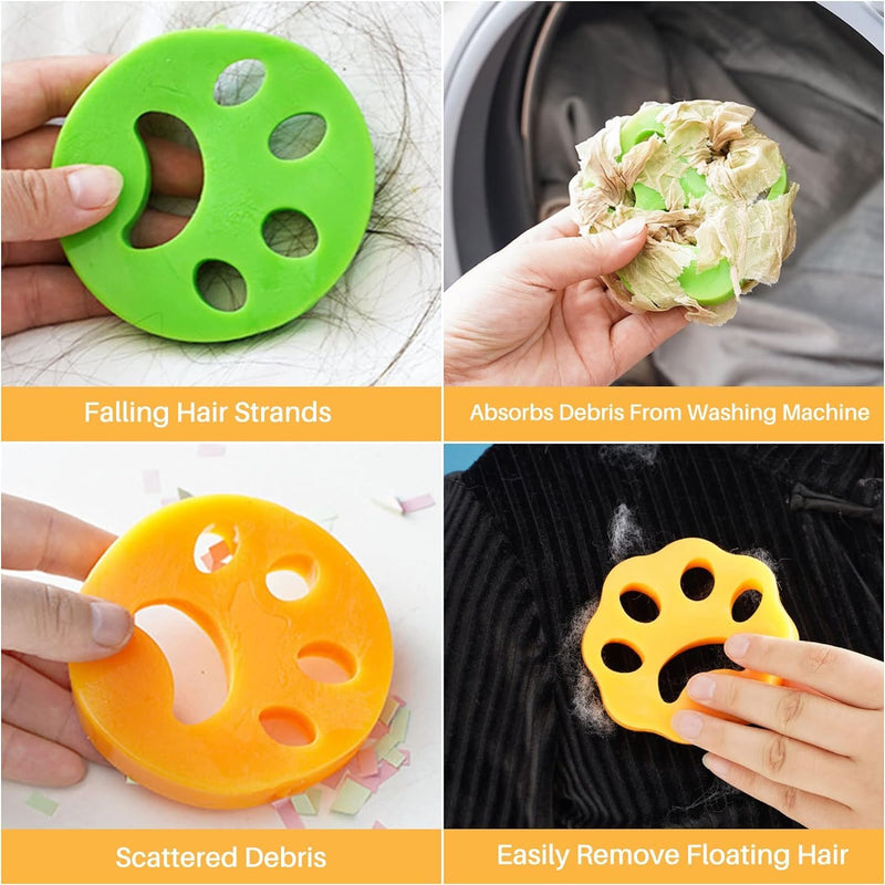 14 Pcs Clothes Epilator for Washing Machine Anti-Hair Washing Machine Pet Epilator for Cleaning Pet Hair - BeesActive Australia