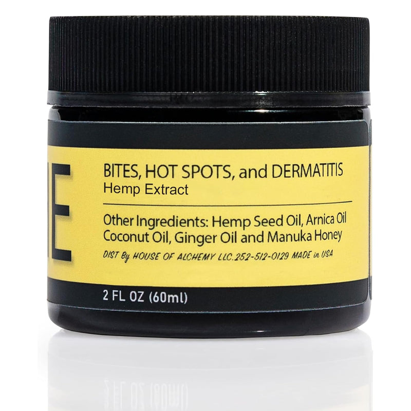 Soothe - Dog Balm with Hemp Oil - Hot Spots, Itchy Skin, Rashes, Bug Bites, & Wound Care - Natural Anti-Itch Relief 300 mg (Pack of 1)