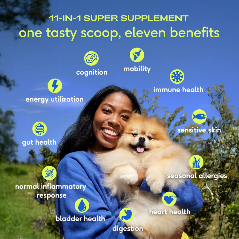 Native Pet Pumpkin for Dogs (60 Scoops) and The Daily Dog Supplement (60 Scoops) - All-Natural, Organic Pumpkin Fiber and 11 in 1 Dog Multivitamin & Supplements