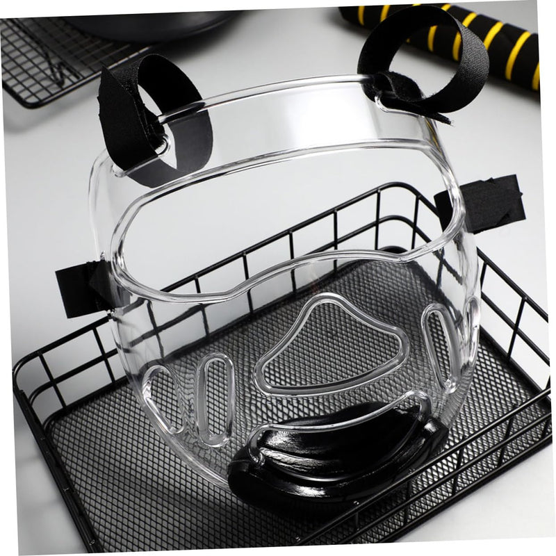 2Pcs Detachable Face Protector Martial Art Headgear Sports Face Guard Sparring Protective Gear for Taekwondo Karate Training