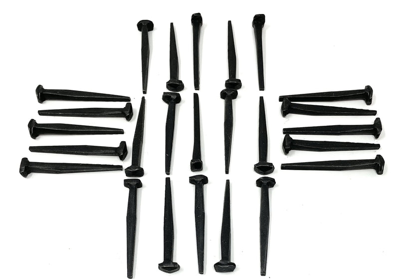 Metal Magery 2" Wrought Head Nails Decorative Antique Rose Head Nail QTY: 25 - BeesActive Australia