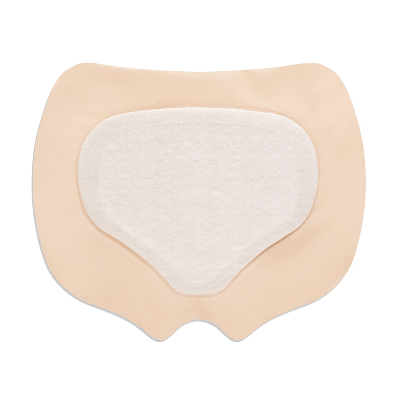 AQUACEL Foam 8"x7" Sacral Wound Dressing, Adhesive, 5 Ct 8" x 7" (5 Count)
