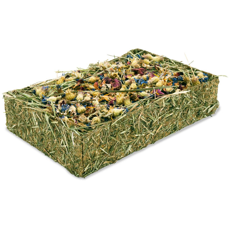 JR Farm hay bowl with flowers 100 g 1 piece (pack of 1) - BeesActive Australia