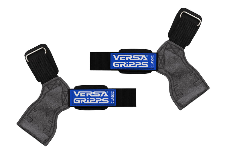 Versa Gripps® Classic, Made in The USA, Wrist Straps for Weightlifting Alternative, The Best Training Accessory Blue Label Med/Large: 7-1/8 to 8 inch wrist - BeesActive Australia