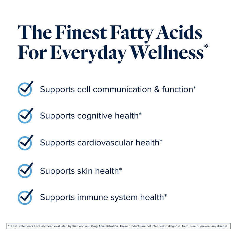 LifeVantage - Omega+ - Supplement 3-in-1 Blend of Omega-3 & 7, Vitamin D and for Brain, Cardiovascular, Skin Health and Immunity - 90 Softgels