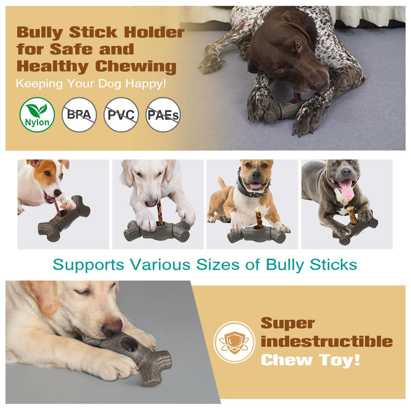 Carllg Bully Stick Holder for Dogs, Durable Chew Toy - BeesActive Australia