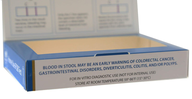 immunochemical Fecal Occult Blood (FIT or iFOB) Home Test and Stool Test - 2 Pack - BeesActive Australia