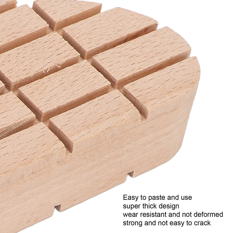 10Pcs Wooden Horse Hoof Pad,Waterproof Breathable Cow Hoof Triming Pads,Strong Fit Horses Horses Hoof Pads,for Cows Horses - BeesActive Australia
