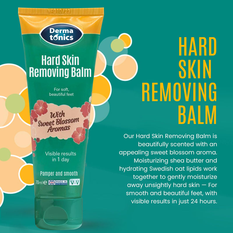 Dermatonics Hard Skin & Callus Removing Balm w/Sakura Blossom Aromas & 10% Urea - Skin Care for Feet, Hands & Elbows – Moisturizing & Repairing Formula for Dry & Cracked Skin - 2.37 fl oz Tube 2.37 Fl Oz (Pack of 1) - BeesActive Australia