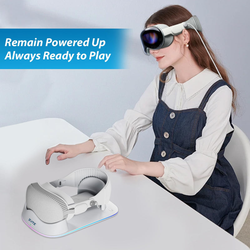 Charging Dock for Apple Vision Pro - Magnetic Charging for Vision Pro Battery Charger Stand, Designed for Apple Vision Pro – Immersive Experience with Advanced AR Technology - BeesActive Australia