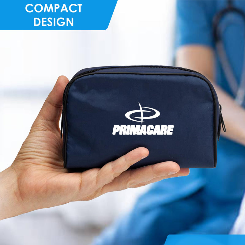 Primacare DS-9197-BL Professional Classic Series Manual Adult Size Blood Pressure Kit, Emergency Bp kit with Stethoscope and Portable Leatherette Case, Nylon Cuff, Blue - BeesActive Australia