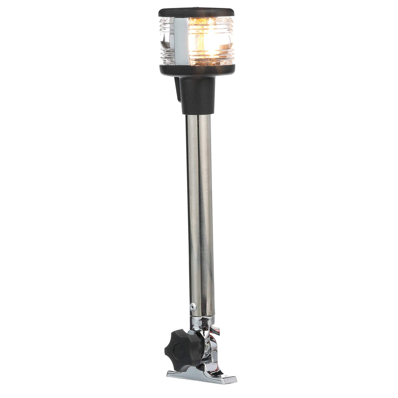 SEACHOICE Fold-Down Masthead and All-Round White Light, 3-Mile Visibility for Sail or Powerboats Under 66 Feet