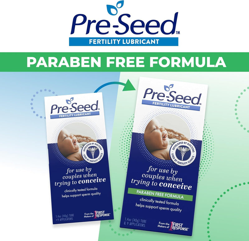 Pre-Seed Lubricant Multi-use, 40-gram tube with 9 applicators (Pack of 2) - BeesActive Australia