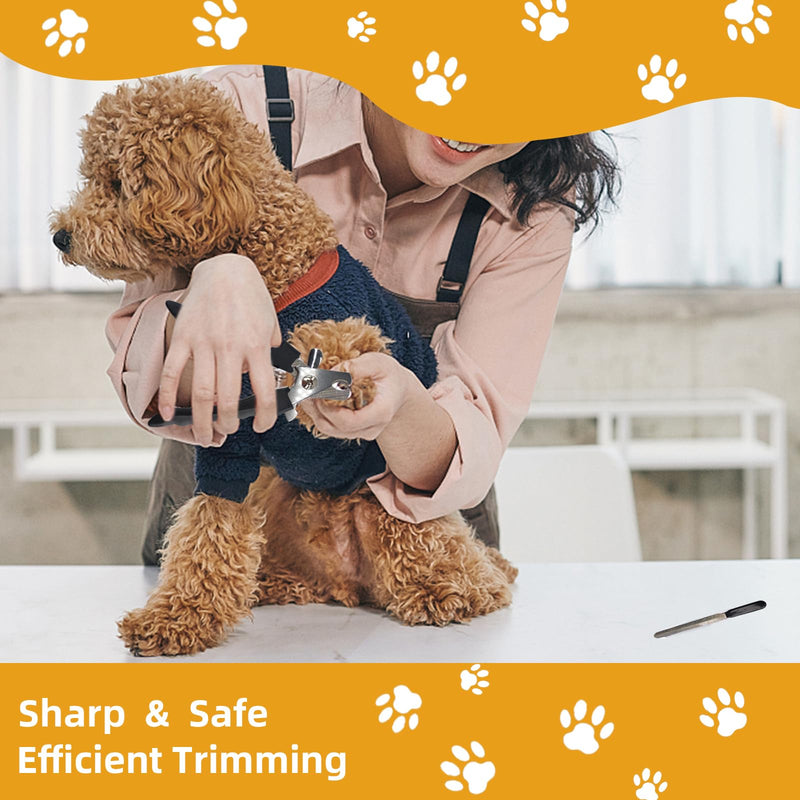 Dog Brush for Shedding,9 PCS in One Pet Slicker Hair Brush Kit with Pet Nail Clipper and File - Dog Cat Grooming Deshedding Undercoat Rake Brush Comb for All Small Large Dogs Cats Grey 9-Grey - BeesActive Australia