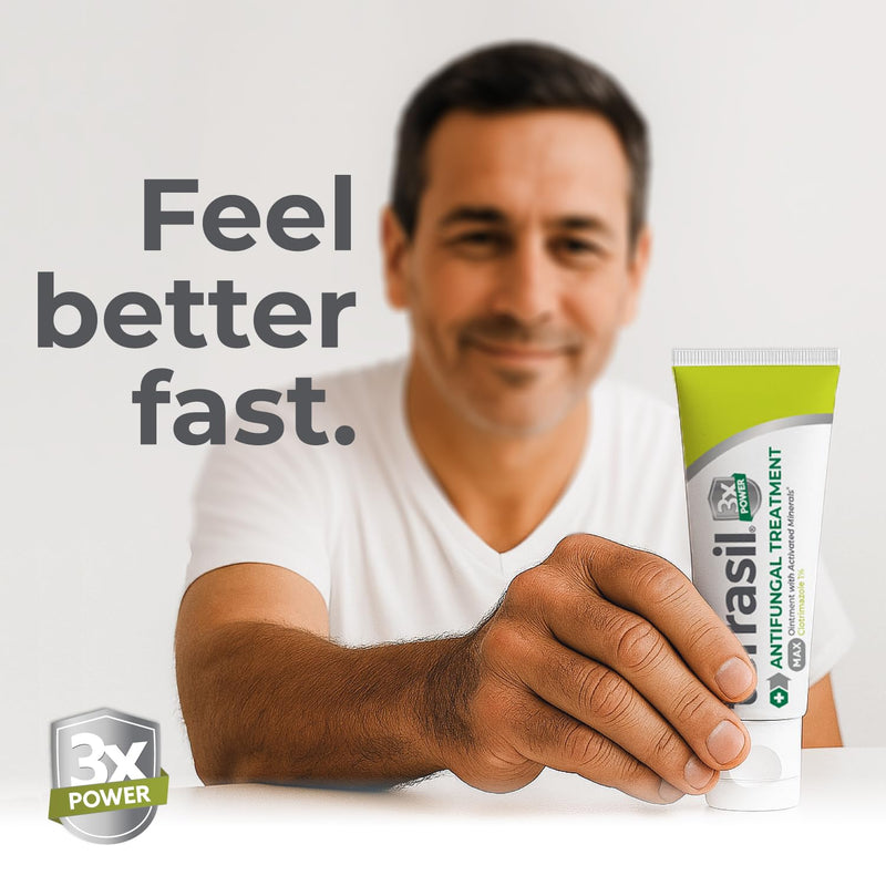 terrasil Clotrimazole Antifungal Cream, Relief for Fungal Yeast Infections, Jock Itch, Athletes Foot, Ringworm for Men & Women, Clinically Proven Treatment of Skin Fungus. FSA-HSA Eligible (1oz) 1 Ounce - BeesActive Australia