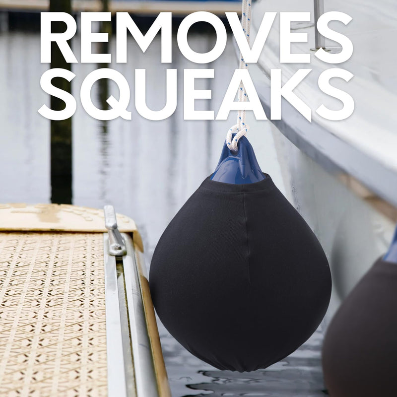 Boat Buoy Covers | 1, 2 & 4-Pack | Black | Diameter x Length: 15″ x 19″ & 17.5″ x 21″ | Polyester (2-Pack & 15″ x 19″) 15″ x 19″ Black | 2-Pack