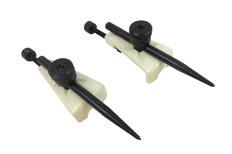 Taytools 468310 Large Adjustable Trammel Head Set Beam Compass, Pencil Holders, Hardened Points