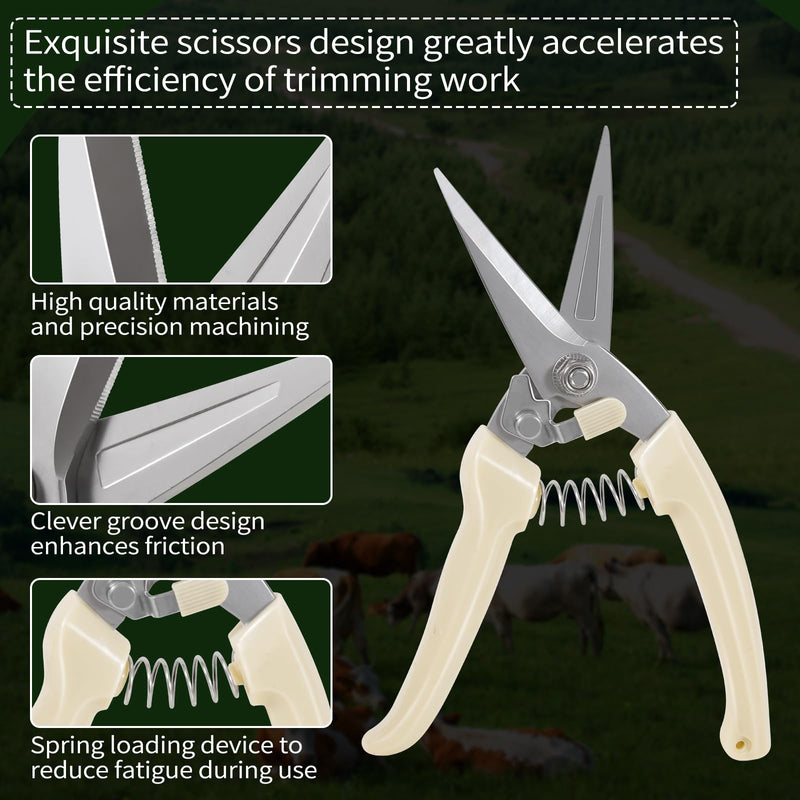 Hoof Trimmers, Hoof trimmers for Goats and Sheep, Pig Hoof Trimmers, Horse Hoof Trimming Tools , Multipurpose Carbon Steel Hoof Trimmers, Farrier Tools with High Hardness and Spring Loading Device - BeesActive Australia