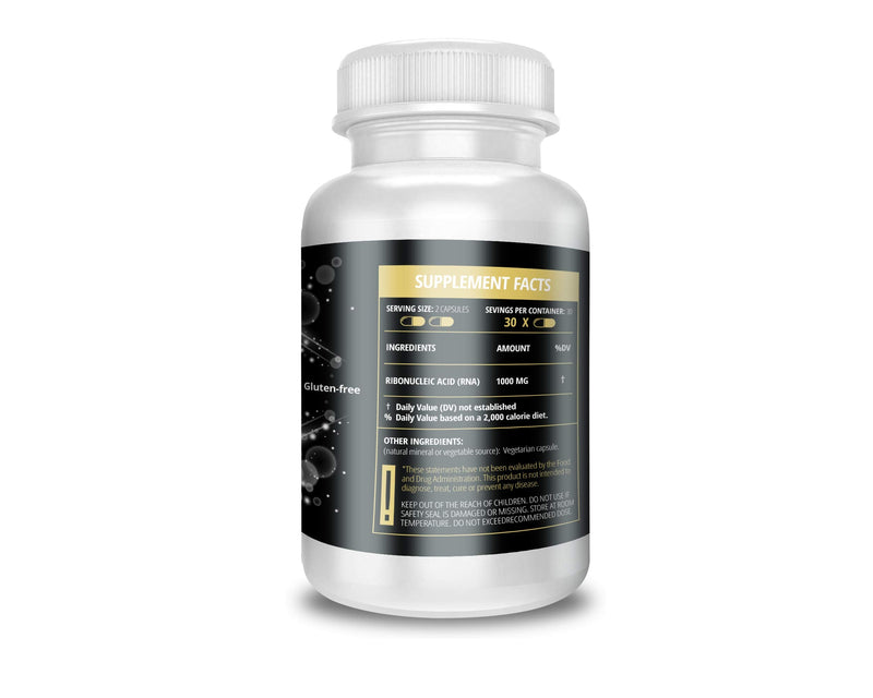 ACTIF RNA Extra Strength 1000 Mg, RNA Supplement with Memory and Immune Support, 60 Capsules
