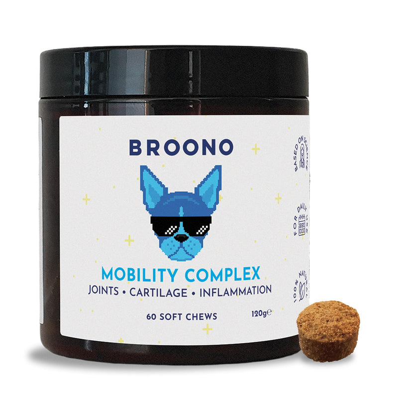 Joint Supplement for Dogs - With Glucosamine, Chondroitin, MSM, Turmeric, Ginger, Boswellia for Dogs with Stiff Joints, Arthritis - Supports Collagen Production - Natural Joint Care for All Dog Sizes