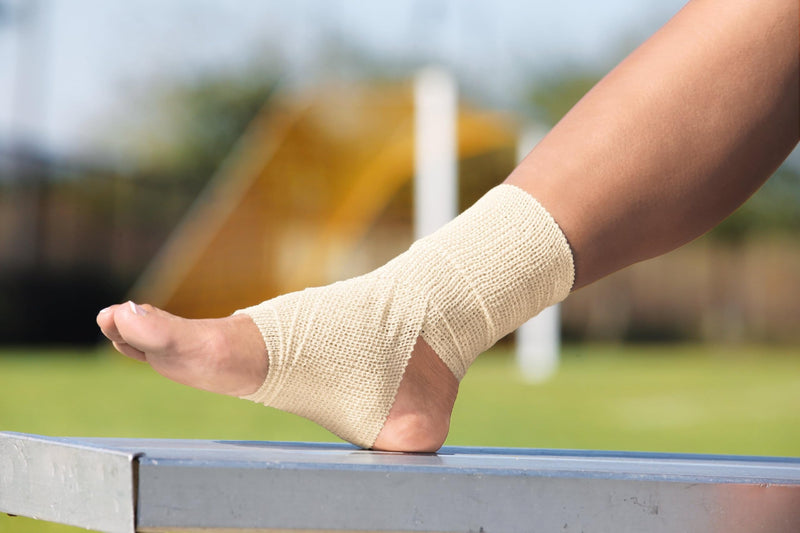 ACE 2" Self-Adhering Elastic Bandage Wrap, White