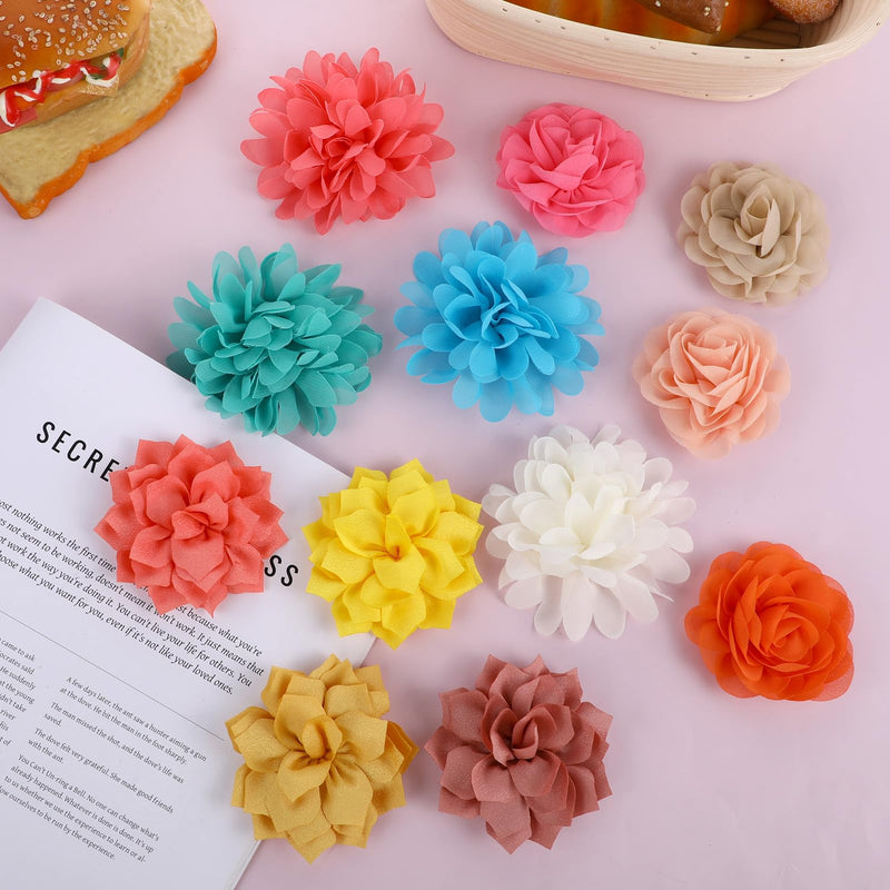12 Pcs Dog Flower Collar Accessory, Dog Collar Flowers, Multi-Color Pet Flower Collars, Pet Flower Bow Ties Dog Flower, Dog Flower Bow Ties Puppy Charms, Pet Collar Flower for Puppy Collar, 3 Style - BeesActive Australia