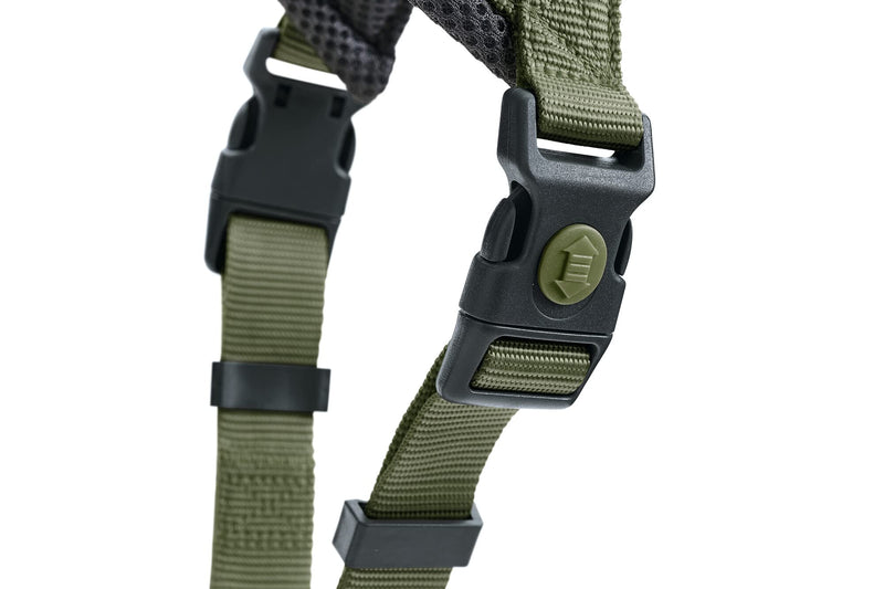 Hunter harness London Comfort, M-L olive green