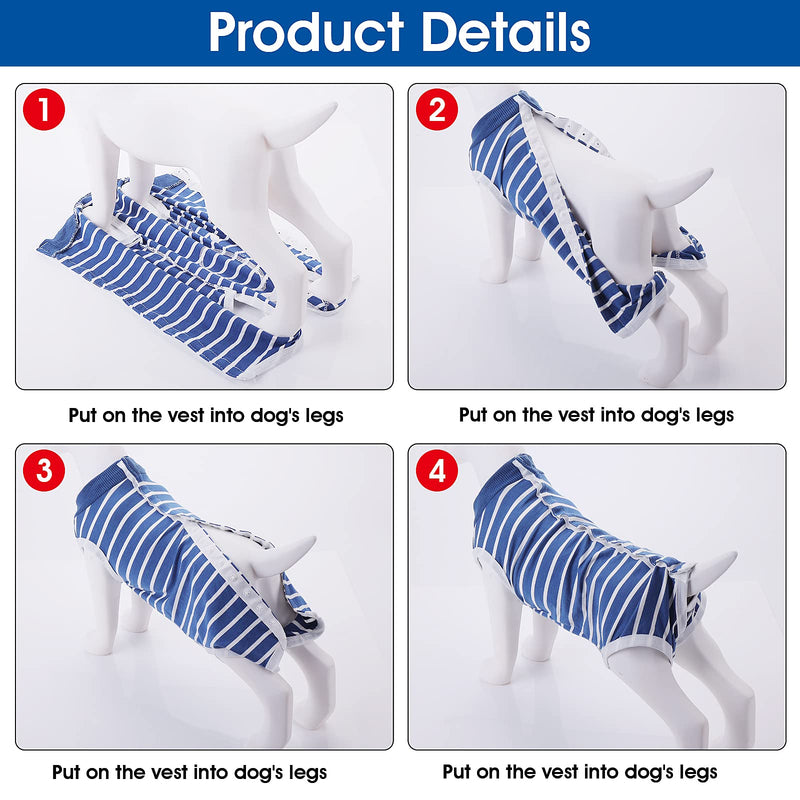 cobee Dog Recovery Suit, Dog Abdominal Wound Protector Puppy Wounds Post Surgery for Male/Female Dogs, Pet Surgical Snuggle Suit Post Surgery for Small Medium Dogs (XL Size) XL Size - BeesActive Australia