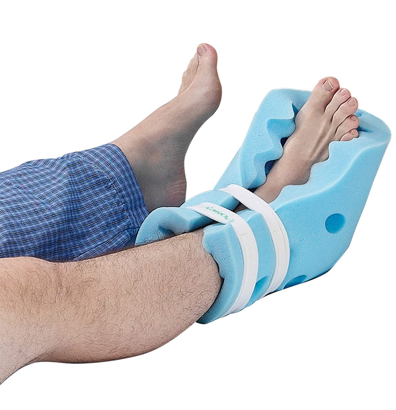Posey TIDI 6127 Heel Guards – One Size Fits All – Foam, Light Blue – Qty: 1 Pair Per Package – Foam Protectors For Pressure Injuries – Heel Off-Loading Devices – Home Care - BeesActive Australia