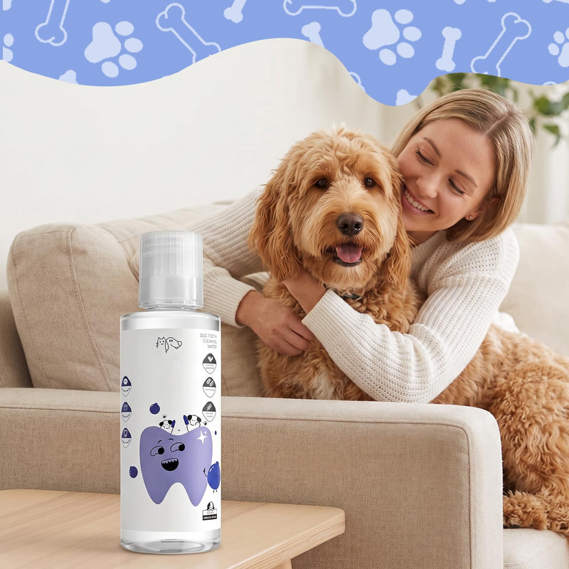 2 PCS PawBright Dental Plus,Natural Flavorless Teeth Cleaning Mouthwash to Fight Tartar,Promote Healthy Gums & Freshen Breath,Easy Daily Use for all Pet