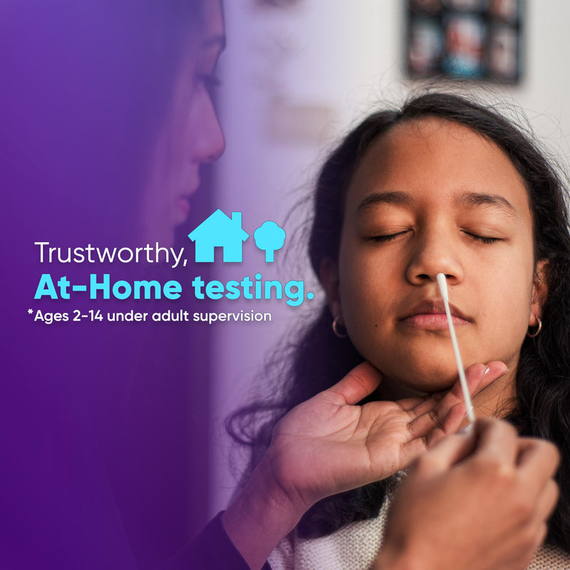 WELLlife Flu A&B Home Test, Flu Tests for Home 2 Tests Result in 10 Minutes FDA Authorized Non-invasive Influenza Test 2T - BeesActive Australia