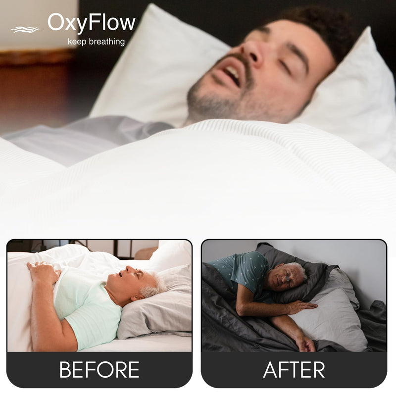 OxyFlow Nasal Strips for Breathing- for Sensitive Skin, Nose Strips for Snoring, Nasal Congestion Relief, Nasal Tape, Breathe Right, Athletic Nasal Strips, Extra Strength, Universal Fit.