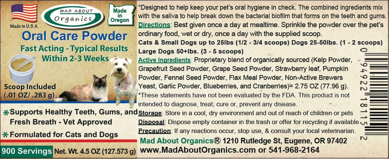 Complete Dental Care Kit – Large Dental Powder, 32oz Water Additive, 4oz Dental Gel - Ultimate Pet Bundle for Dog & Cat Oral Health, Tartar Control, Teeth Cleaning & Gingivitis - PawsPlanet Australia
