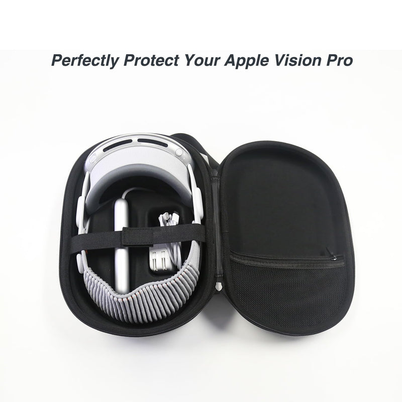 Ailun Carrying Travel Case for Vision Pro, Anti-fall Waterproof and Travel Hard Protective Cover Portable Storage Bag for Vision Pro VR Headset and Accessories - BeesActive Australia