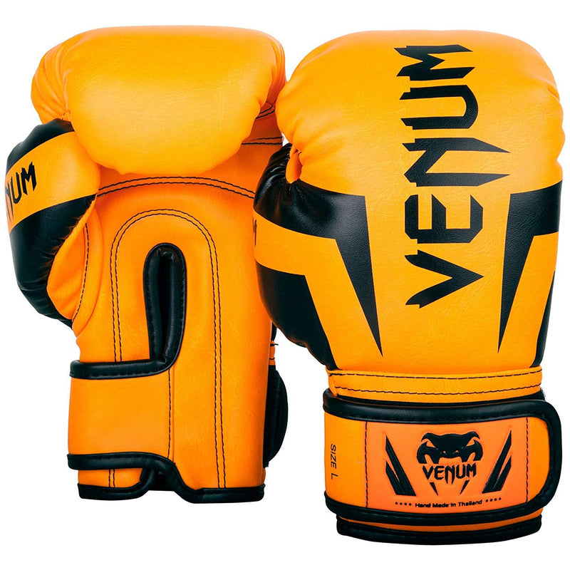 Venum Venum Elite Boxing Gloves Kids Neo Orange Large - BeesActive Australia