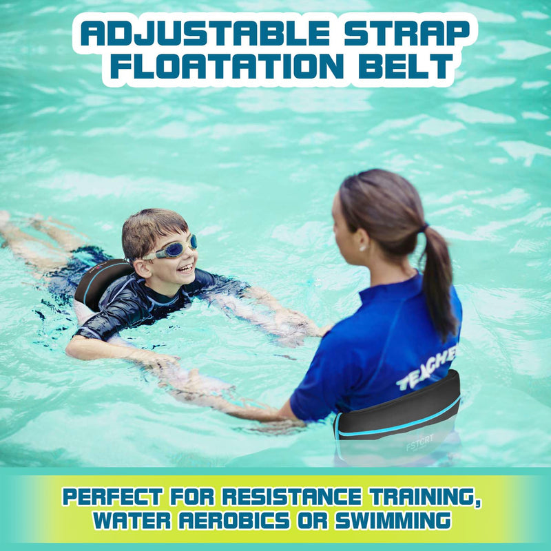 Swim Belts for Kids, Flotation Swimming Belt, Swim Belt for Water Aerobics, Adjustable Toddler Swim Float Water Aerobic Equipment Floaties for Pool