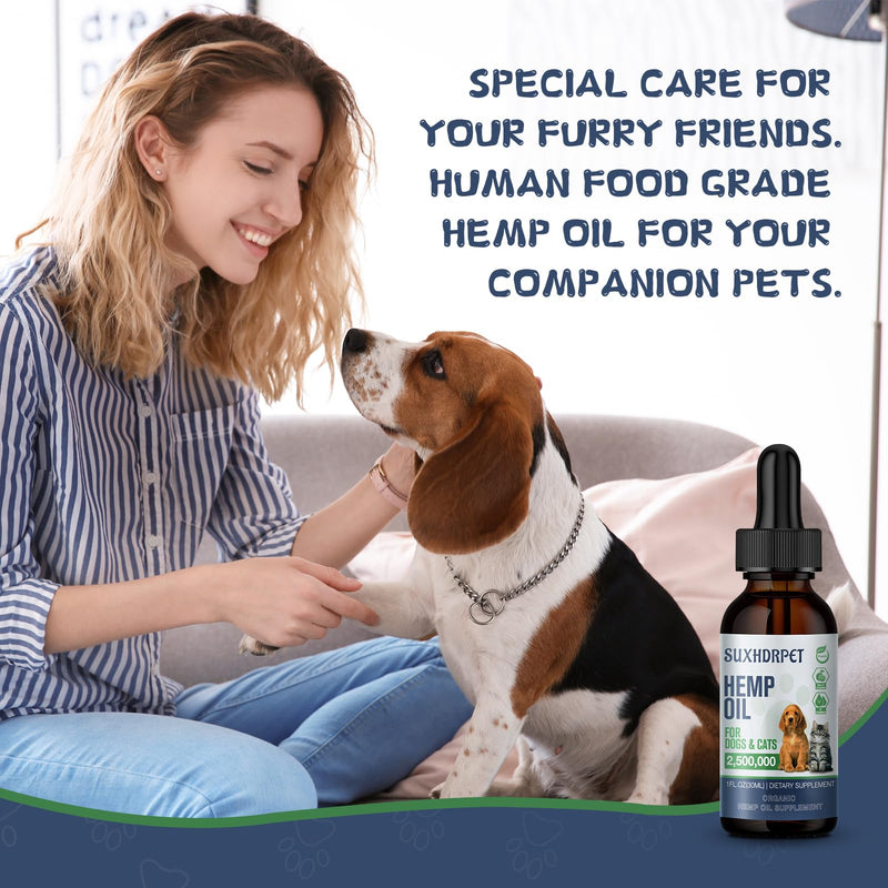Hemp Oil for Dogs and Cats