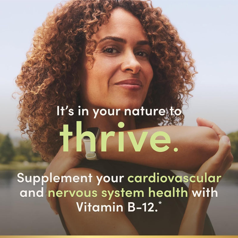 Nature's Bounty Vitamin B-12 500 mcg, 100 ea (Pack of 4)