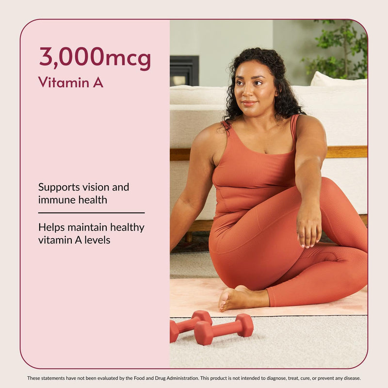 Bariatric Advantage Vitamin A 3,000 mcg, 60 Count | 3,000 mcg Vitamin A, for Bariatric Surgery Patients, Easy-Digest Mini Capsules, Vitamin A Supplements, Eye Health Support* 60 Count (Pack of 1)