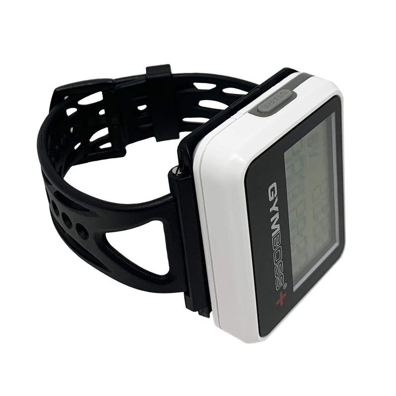 Gymboss Plus Interval Timer and Stopwatch and Gymboss Watchstrap - Bundle (White/Gray) White / Gray - BeesActive Australia